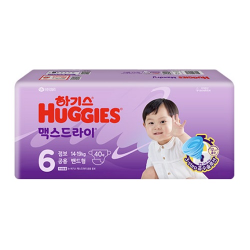 하기스 2024 맥스드라이 밴드형 6단계-공용