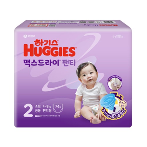 하기스 2024 맥스드라이 팬티형 2단계-공용