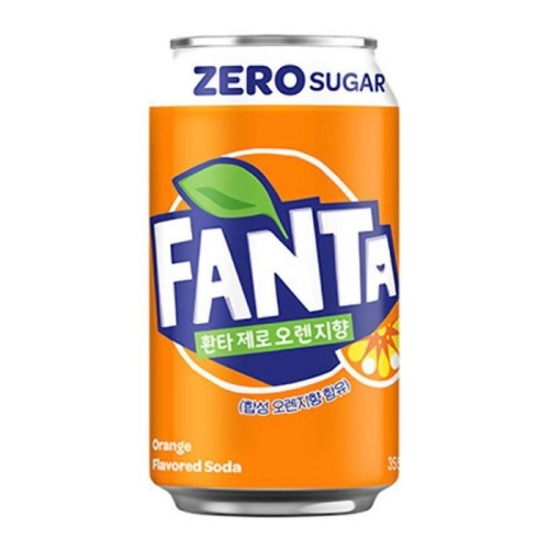 코카콜라음료 환타 제로 오렌지향 355ml