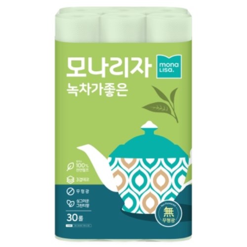 모나리자 녹차가좋은 25m (30롤)