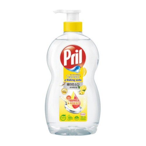 프릴 베이킹소다 주방세제 퓨어레몬 700ml