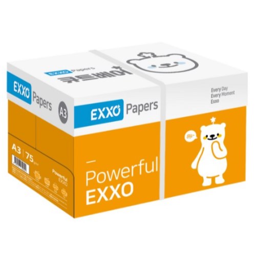 엑소  큐트베어 복사용지 A3 75g