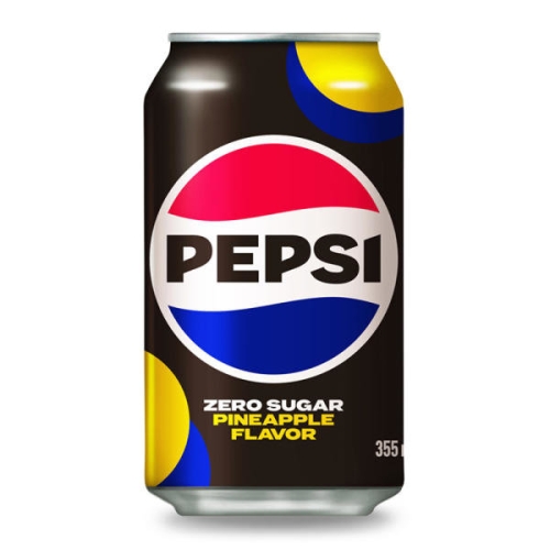 롯데칠성음료 펩시콜라 제로 파인애플향 355ml