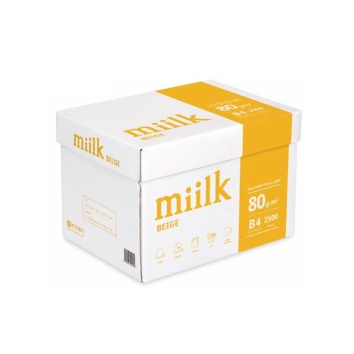 한국제지 밀크 베이지 복사용지 B4 80g