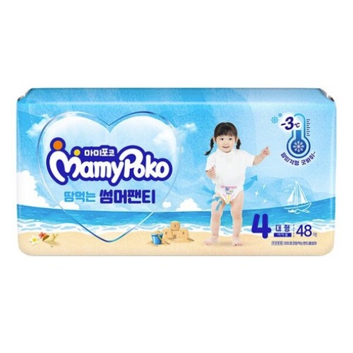 마미포코 2024 땀먹는 썸머 팬티형 4단계-여아용