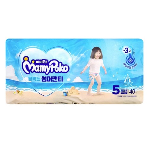 마미포코 2024 땀먹는 썸머 팬티형 5단계-여아용