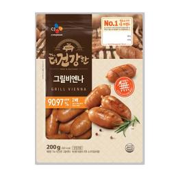 CJ제일제당  더 건강한 그릴 비엔나 200g