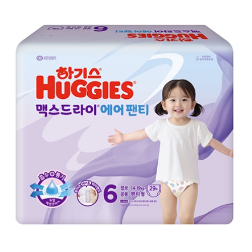 하기스 2024 맥스드라이 에어 팬티형 6단계-공용
