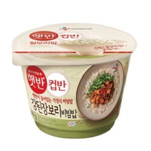 CJ제일제당  햇반 컵반 강된장 보리 비빔밥 280g