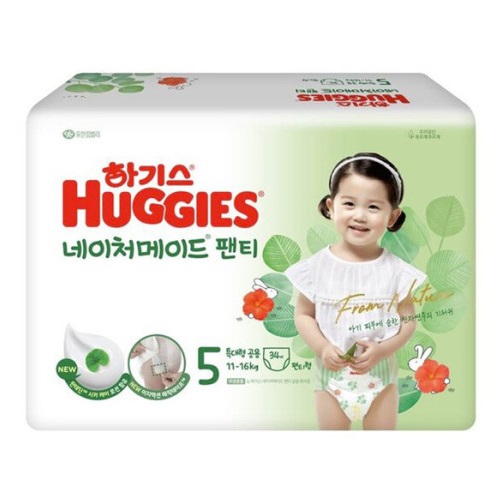 하기스 2024 네이처메이드 팬티형 5단계-공용