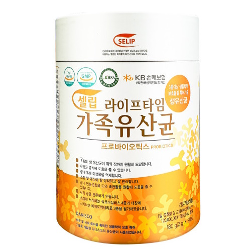  뉴팜 셀립 라이프타임 가족유산균 2g 90포 [1개] 상품이미지