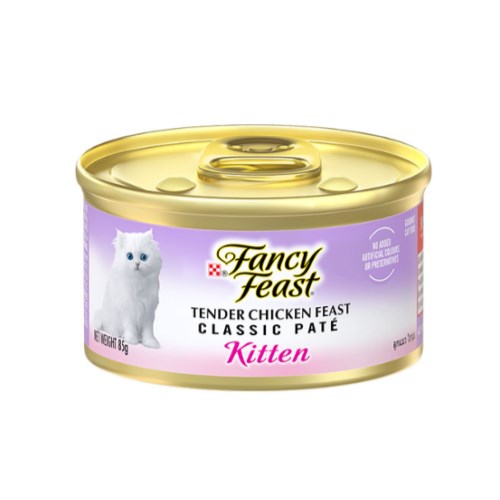 팬시피스트 화이트라벨 키튼 치킨 캔 85g