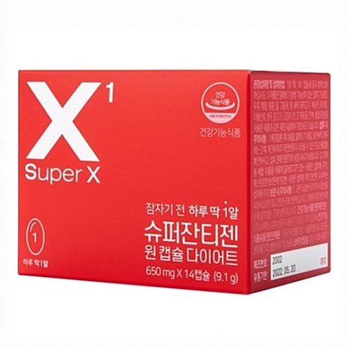 한국생활건강 팔레오 닥터스노트 슈퍼잔티젠 14캡슐