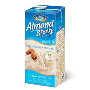 매일유업 블루다이아몬드 아몬드 브리즈 언스위트 190ml