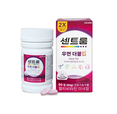 센트룸 우먼 더블업 멀티비타민 미네랄 60정
