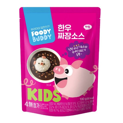 하림 푸디버디 한우 짜장소스 100g