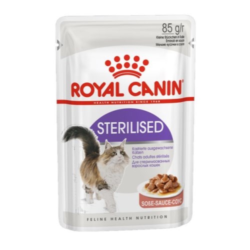 로얄캐닌 캣 스테럴라이즈드 그레이비 파우치 85g