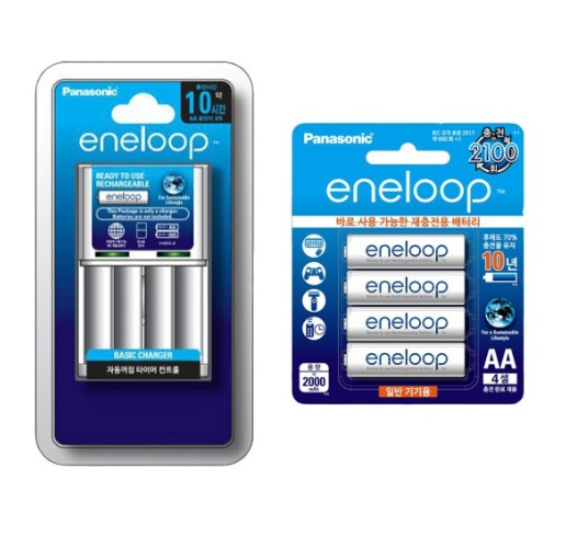 파나소닉  BQ-CC51 충전기+AA 충전지