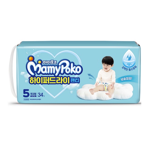 마미포코 하이퍼드라이 팬티형 5단계-남아용