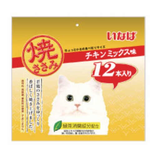 이나바 챠오 야끼사사미 치킨믹스 QSC-16 300g (25g x 12p)