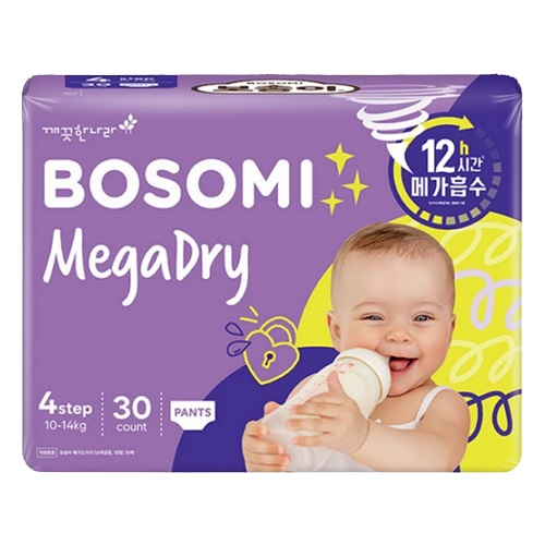 보솜이 NEW 메가드라이 팬티형 4단계-공용