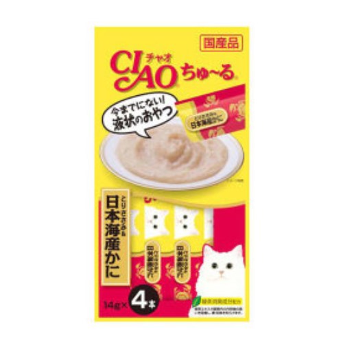 이나바 챠오츄르 닭가슴살&게 4SC-76 56g (14g x 4p)