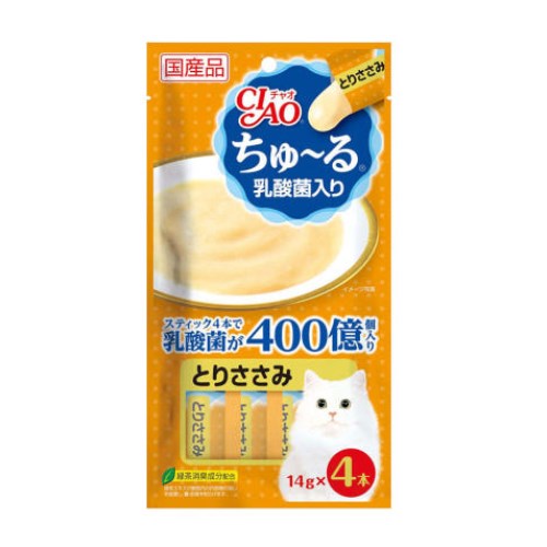 이나바 챠오츄르 유산균 닭가슴살 SC-233 56g (14g x 4p)