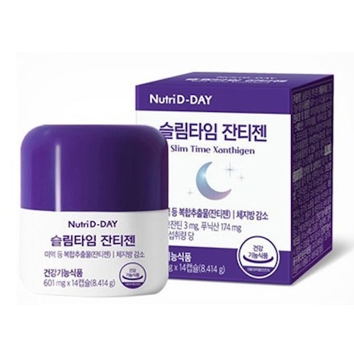뉴트리디데이 슬림타임 잔티젠 601mg 14정