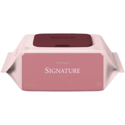 베베숲 시그니처 위드 레드 물티슈 캡형 70매