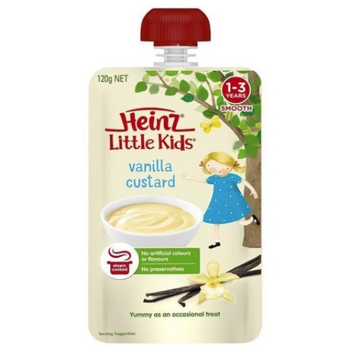 하인즈 리틀 키즈 바닐라 커스터드 120g (해외구매)