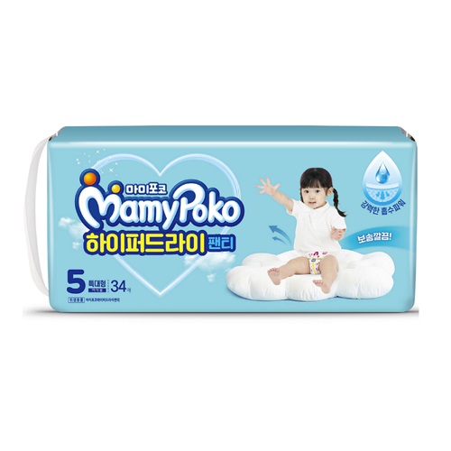 마미포코 하이퍼드라이 팬티형 5단계-여아용