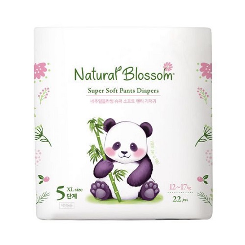 해피블라썸 네추럴블라썸 슈퍼 소프트 팬티형 5단계-공용