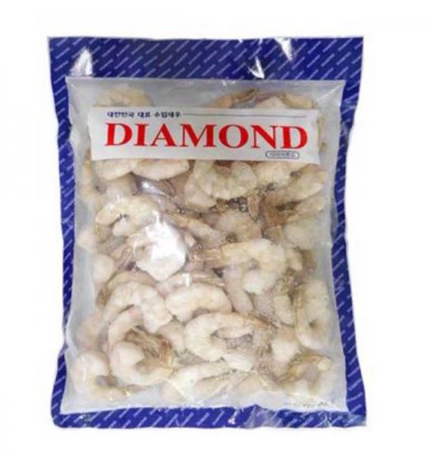 다이아몬드새우 냉동 흰다리새우살 21/25 900g