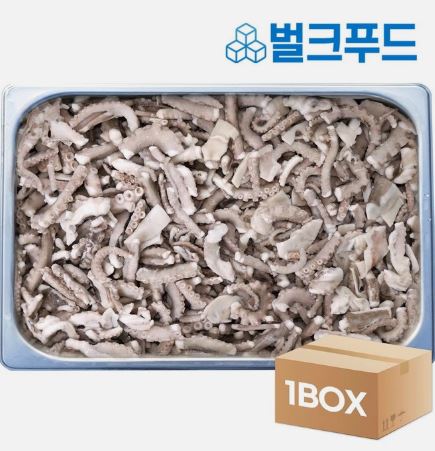 벌크푸드  냉동 손질 절단낙지 10kg