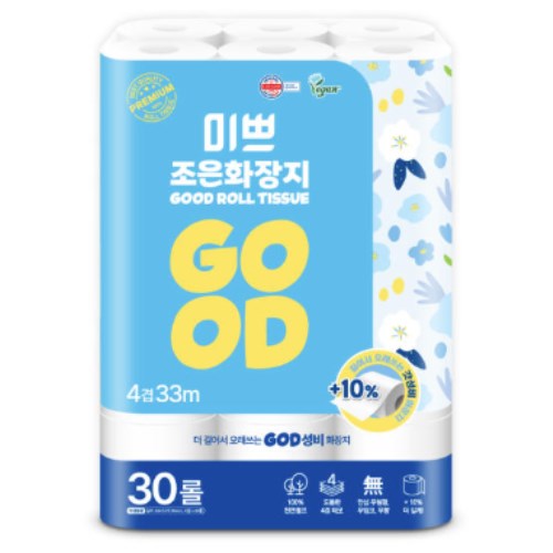 미쁘 조은화장지 33m (30롤)