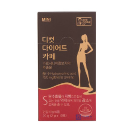 우리바이오 디컷 다이어트 카페 2g 10포