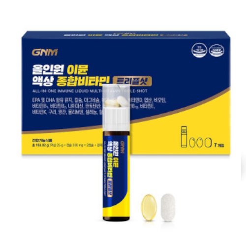 GNM자연의품격 올인원 이뮨 액상 종합비타민 트리플샷 7병