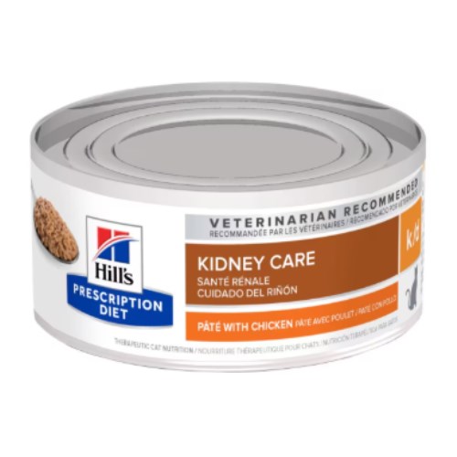 힐스 프리스크립션 다이어트 캣 k/d 키드니 케어 스튜 캔 156g
