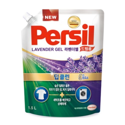 퍼실 딥클린 라벤더젤 드럼용 리필 1.5L