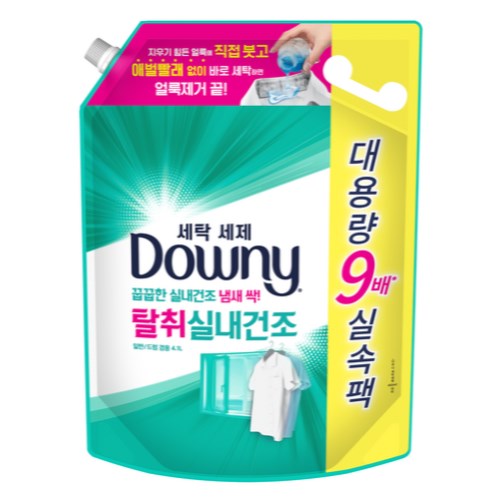 다우니 실내건조 세탁세제 리필 4.1L