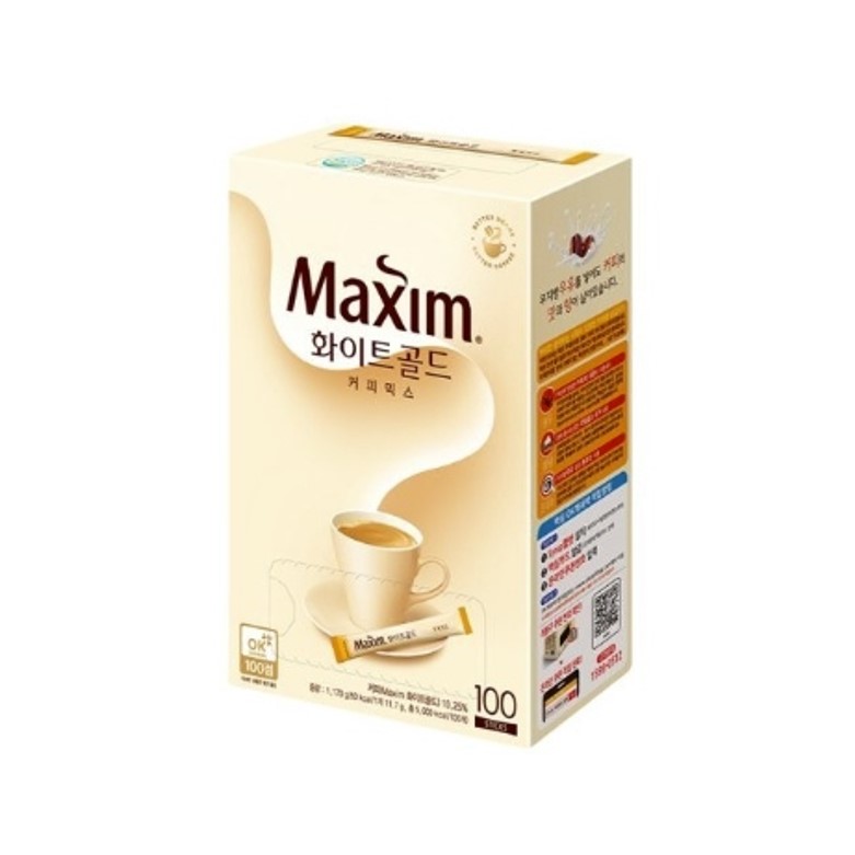 동서식품 맥심 화이트골드 믹스 스틱 100개입