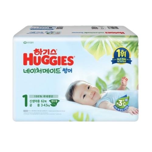 하기스 2025 네이처메이드 썸머 밴드형 1단계-공용