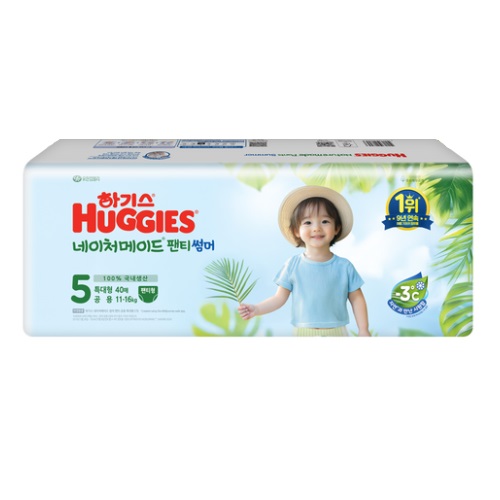 하기스 2025 네이처메이드 썸머 팬티형 5단계-공용