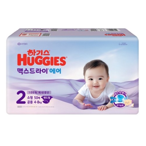 하기스 2025 맥스드라이 에어 밴드형 2단계-공용