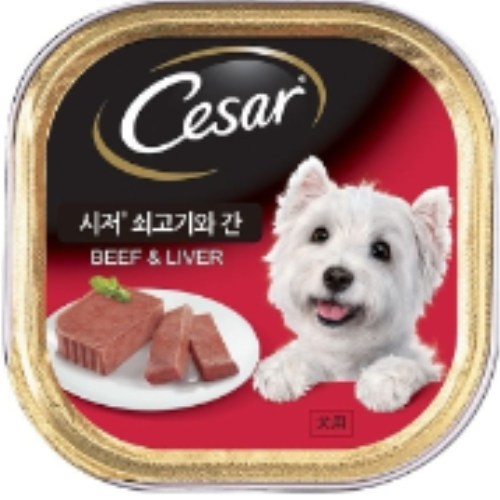 시저 쇠고기와 간 100g