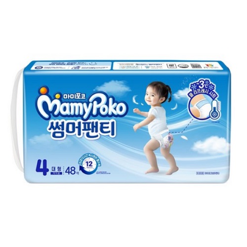마미포코 2025 썸머 팬티형 4단계-여아용