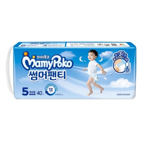 마미포코 2025 썸머 팬티형 5단계-남아용