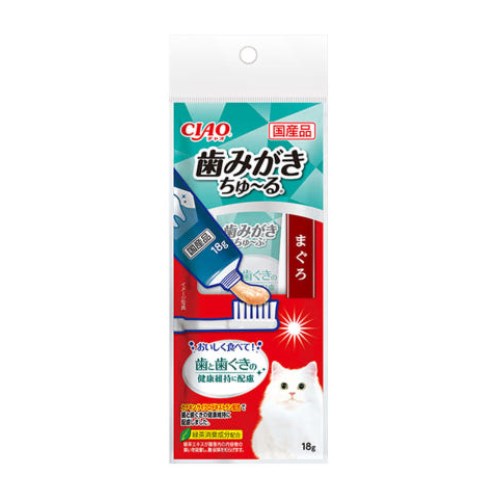 이나바 캣 챠오 덴탈케어 츄르치약 CS-160 18g