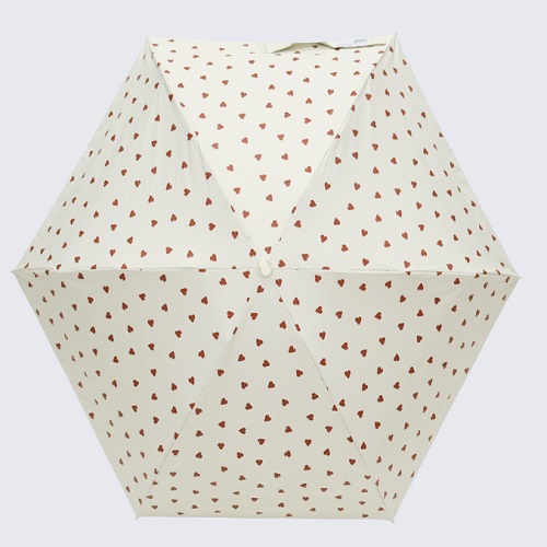 W.P.C 양산 재기하트 미니 암막 UV차단 5단양산 801-14828-102