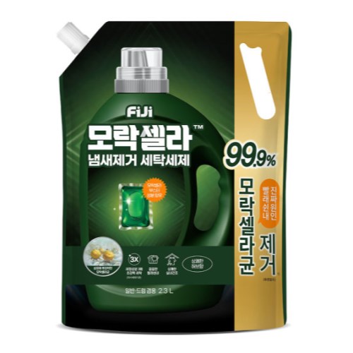 피지(FIJI) 모락셀라 냄새제거 상쾌한 허브향 리필 2.3L